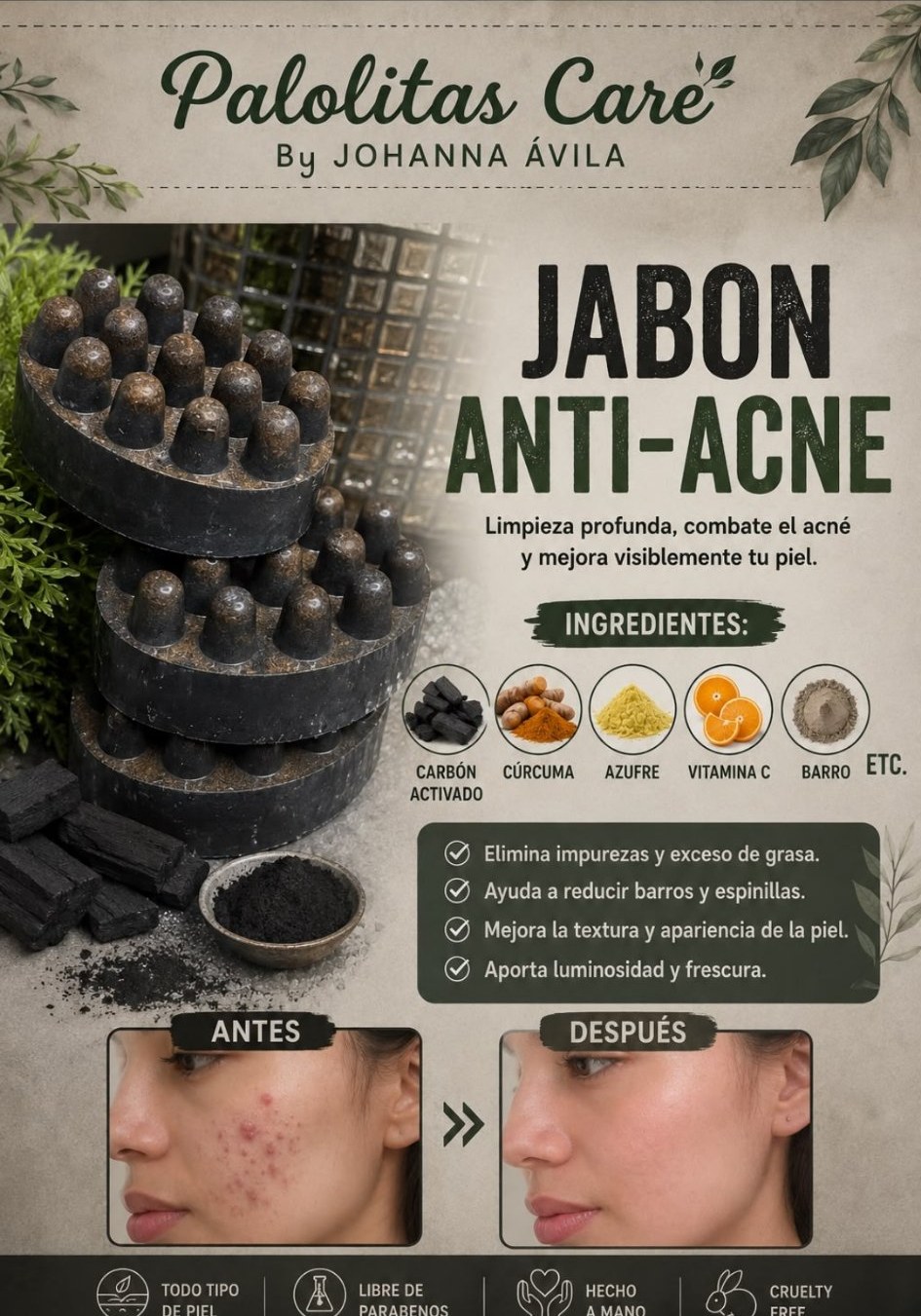 Jabón Anti-Acné Palolitas Care